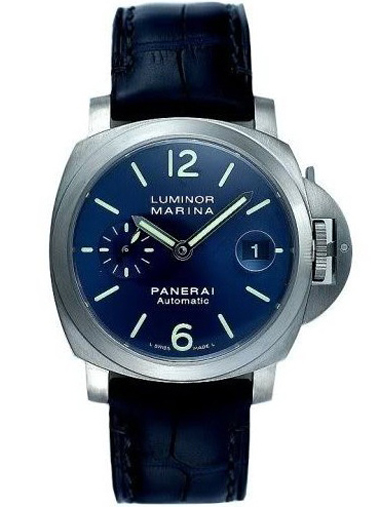 Panerai Luminor Marina Automatic Titanio 40mm Mens watch PAM0028 - Click Image to Close